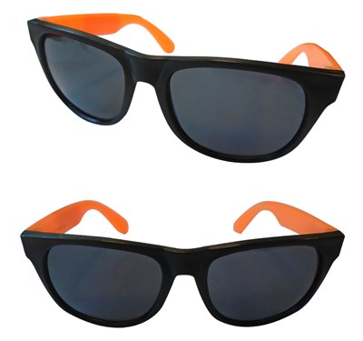  Promotional Two-Tone Rubberized Custom Sunglasses