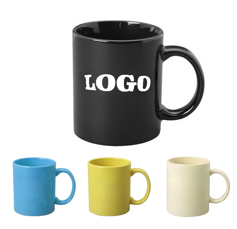 Colored Custom Coffee Ceramic Mug 11oz