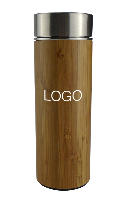 Custom Logo 14 Oz Bamboo Ceramic Tumbler