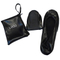 Black Custom Logo Foldable Ballet Dance Shoes Slippers