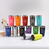 20oz. Econo-Stainless Steel Tumbler with Lid Double Wall Vacuum Insulated Travel Mug Colorful Skinny Coffee Tumbler for travel