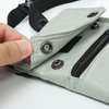 Nylon Waterproof Trifold Neck Wallet Passport Holder For Men Crossbody Expandable Phone Pouch Bag Mini Cell Phone Bag For Travel