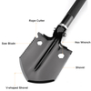 Portable Camping Shovel, Survival Tactical Shovel Tools with Carry Pouch