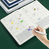 2024 Schedule Notebook With Front Insert Pocket and Pen Holder, Daily Organizer Planner Work Calendar Schedule to Achieve Goals