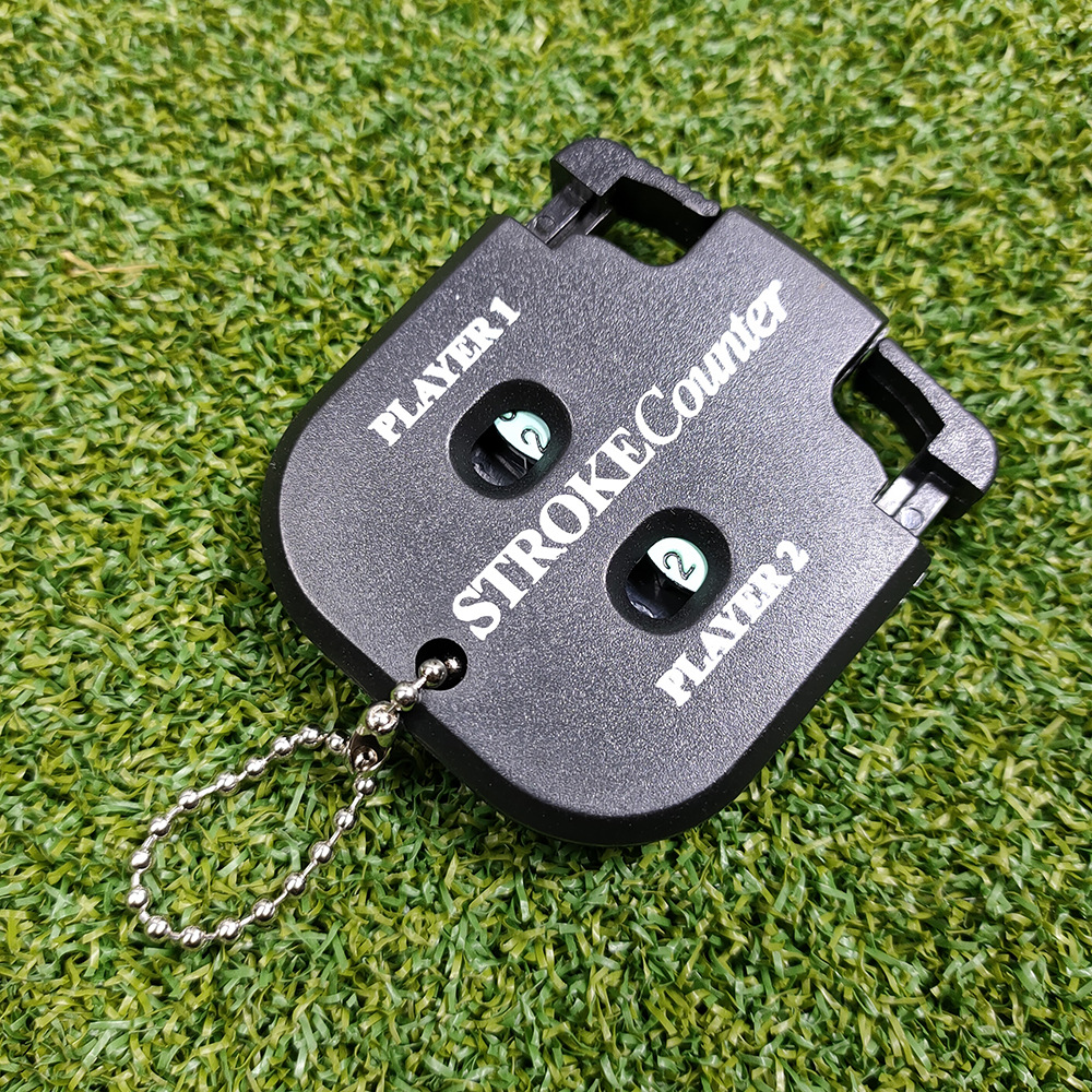 Mini Golf Score Shot Stroke Counter Clicker Keychain for Golf Game Scorekeeper Outdoor Sport Scoreboard