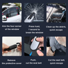Car Safety Hammer Emergency Escape Tool, Seat Belt Cutter & Car Window Breaker, Life-saving Multifunctional Vehicle Escape Hammer