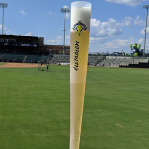 20oz Plastic Baseball Bat Shape Beer Cup BPA-Free Drinking Mugs - Perfect Gift for Baseball World Cup Baseball Fans
