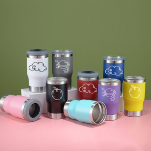 14oz Vacuum Insulated Tumbler with Opener, 2-in-1 Double Wall Insulated Can Cooler Beer Bottle Insulator