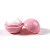 Ball Round Lipstick Lip Balm Organic Moisturizing Lip Care, Vanilla-Scented Cute Lip Balm for Soft Lips, Twist-to-Open Cap