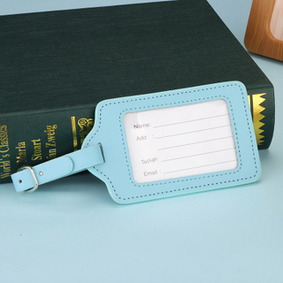 PU Leather Luggage Tag Cover