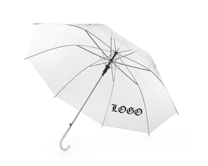 Imprinted Plastic Transparent Umbrella