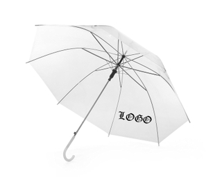 Imprinted Plastic Transparent Umbrella