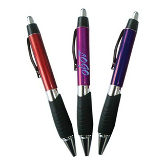Custom Plastic Ballpoint Pen with Grip