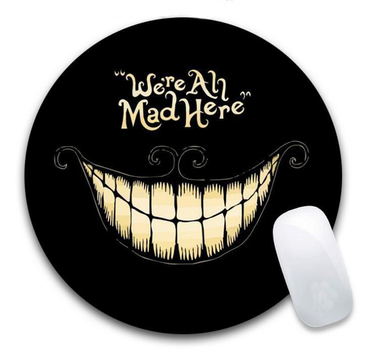 Custom 10" Inch Full Color Imprint Round Mouse Pads