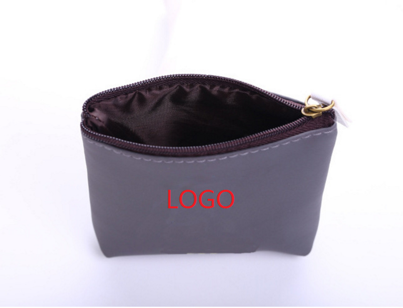 Imprinted PU Leather Coin Purse