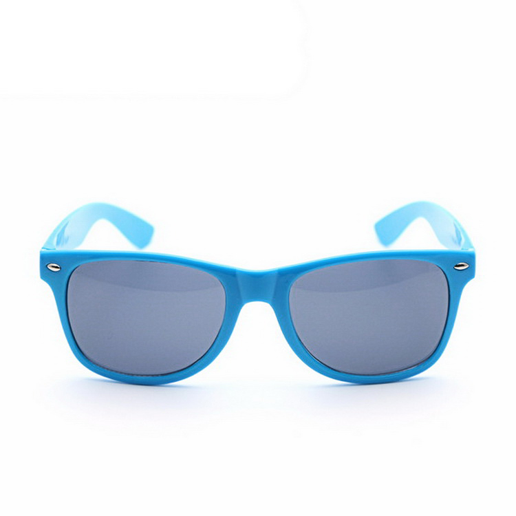  Customized Logo Printed Solid Color Sunglasses