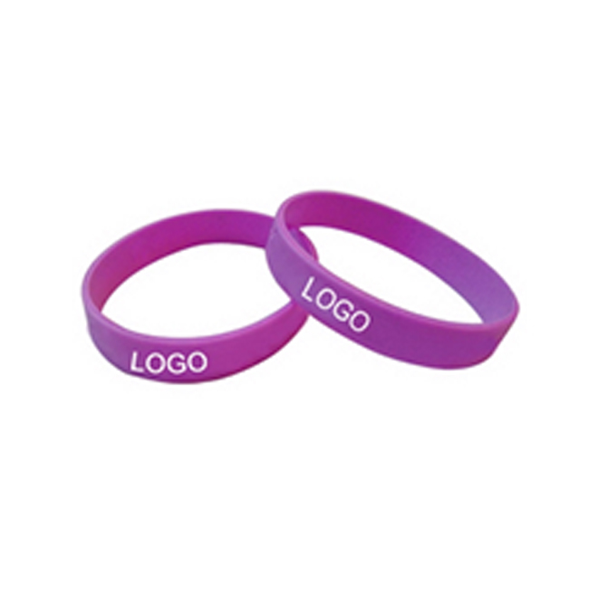 Custom Silicone Logo Bracelet Wristband