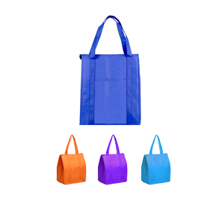 Zippered Insulated Cooler Tote Bag