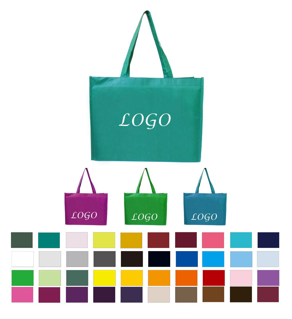 Promotional Custom Logo Eco-friendly Shopping Grocery Tote Bag