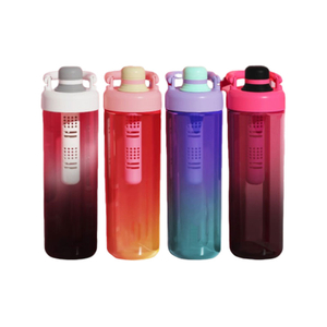 34 oz. Large Capacity Water Bottle With Lid And Removable Tea Compartment For Daily Life