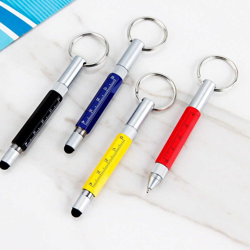 Multi-functional Tool Pen with Keychain