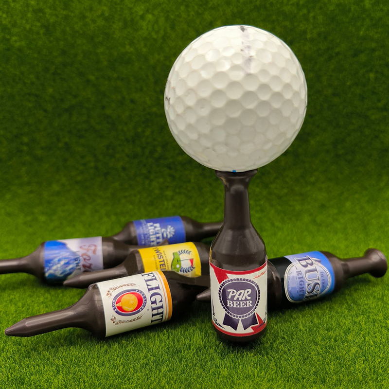 Mini Beer Bottle Golf Tees