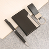 Pen Business Card Holder And Keychain Business Gift Set