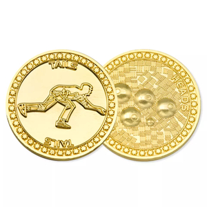 Personalised Custom 2D 3D Zinc Alloy Brass Engraving Die Struck Souvenir Commemorative Coin Manufacturer Challenge Coins
