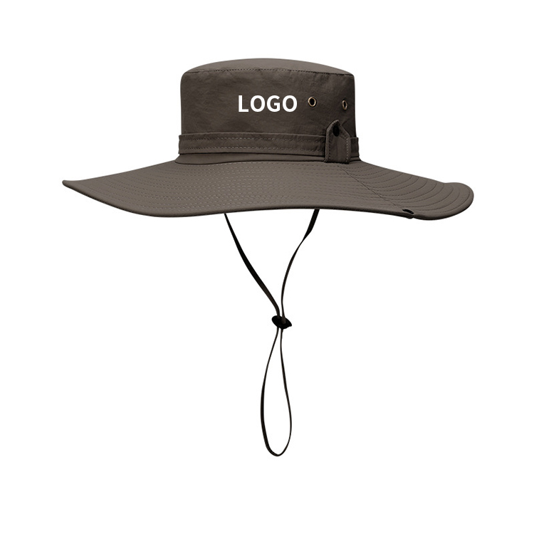 Outdoor Hat UV Proof Sun Proof Waterproof Fishing Hat Men's Larger Brim Breathable Fishing Hat UPF50+