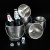 Stainless Steel Ice Bucket Wine Bucket Ice Bucket Champagne Wine Bucket Ice Holder Beverage Cooler Bucket