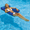 Inflatable Floating Pool Chair for Adult Portable Water Hammock Lounger Chair Swimming Lounge Rafts for Summer Travel