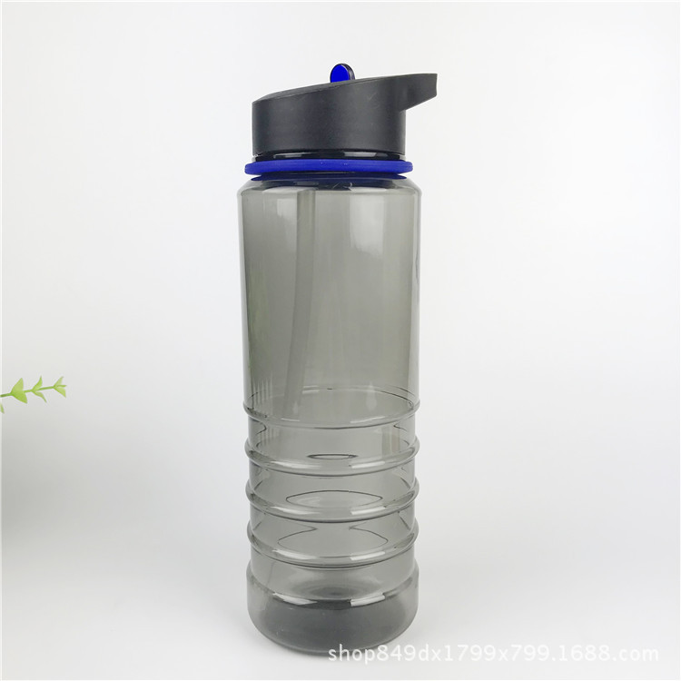 Sports Water Bottle with Straw 700ML Bike Water Bottles Reusable Water Jug with Handle for Fitness Outdoor Hiking Camping