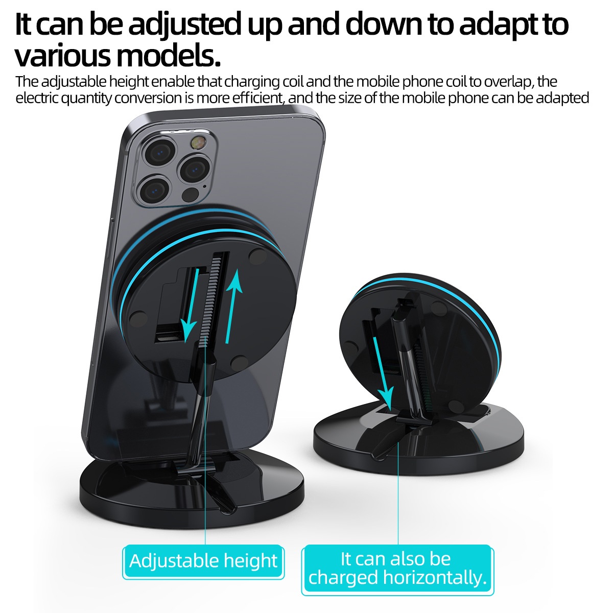Fast Wireless Charging Charger Stand Compatible