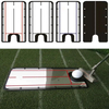 Mirror Golf Putting Trainer -- 12" x 5.75" Acrylic Alignment Tool