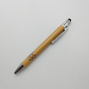 Bamboo Wooden Stylus Ball Pen