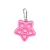 Star Shape Silicone Push Pop Bubble Key Chain