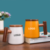 Coarse Ceramic Mug Household Mug Business Mug Ceramic Mug with Lid Gift Mug