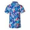 Unisex Full Color Dye Sublimation Sublimated Polyester Shortsleeve Casual Hawaiian Shirts for Spring Break and Summer