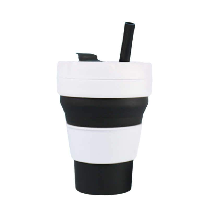 Collapsible Coffee Cup Portable Foldable Travel Coffee Mug 12oz Camping Cup