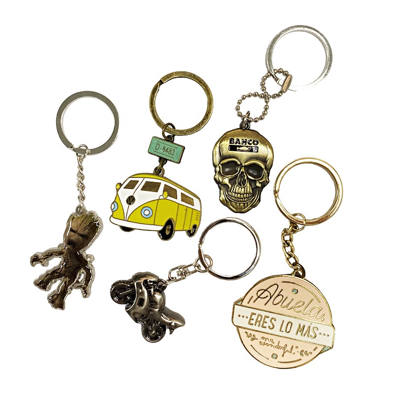 Custom Die Cast Metal Keychain