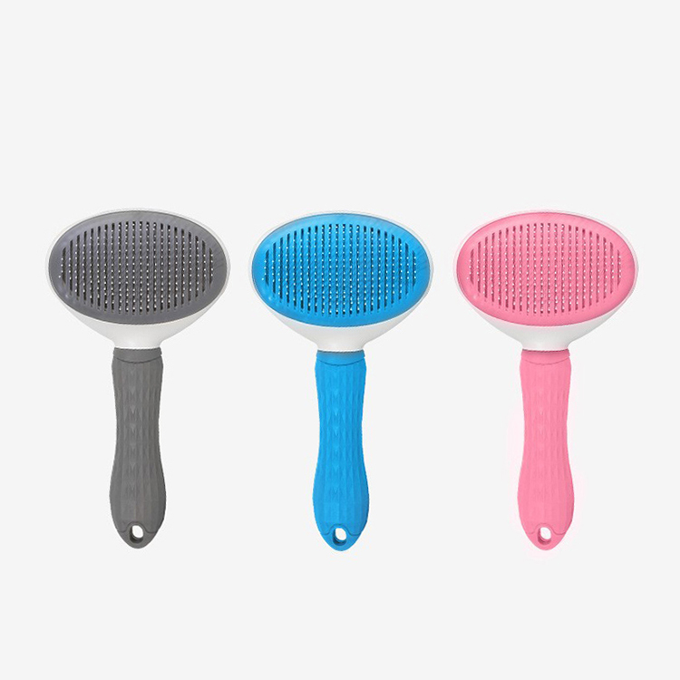 Hot Pet Comb for Cats And Dogs One-button Hair Removal Comb Automatic Hair Removal Knot Beauty Brush