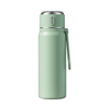 19 oz. Vacuum Insulated 316 Stainless Steel Water Bottle, Wide Mouth Thermos With Silicone Handle