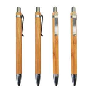 Retractable Bamboo Pen