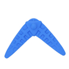 V Shaped Triangle Silicone Hand-Throwing Pet Dog Flying Discs Outdoor Sports Boomerang Fun Backyard Games