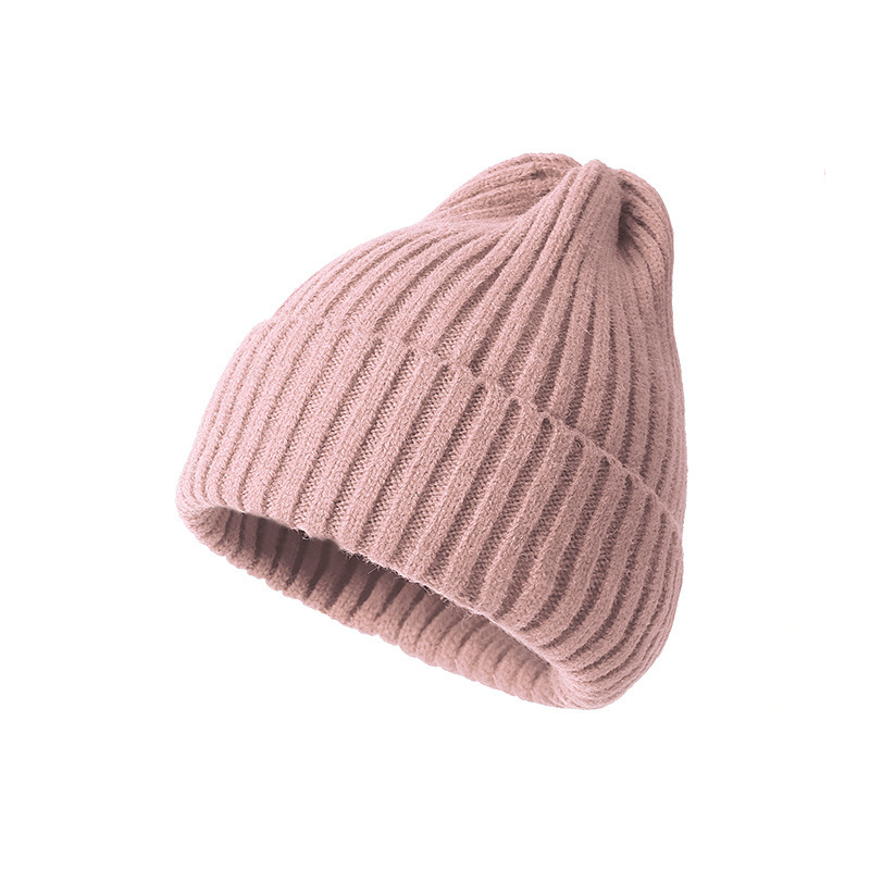 Warm Winter Hats Acrylic Knit Cuff Beanie Cap Daily Beanie Hat Women Men Woman Man Unisex