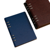 PU Leather Refillable Binder Loose-leaf Spiral Business Notebook Journal With 6 Round Rings