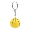 Mini Basketball Stress Ball Keychain