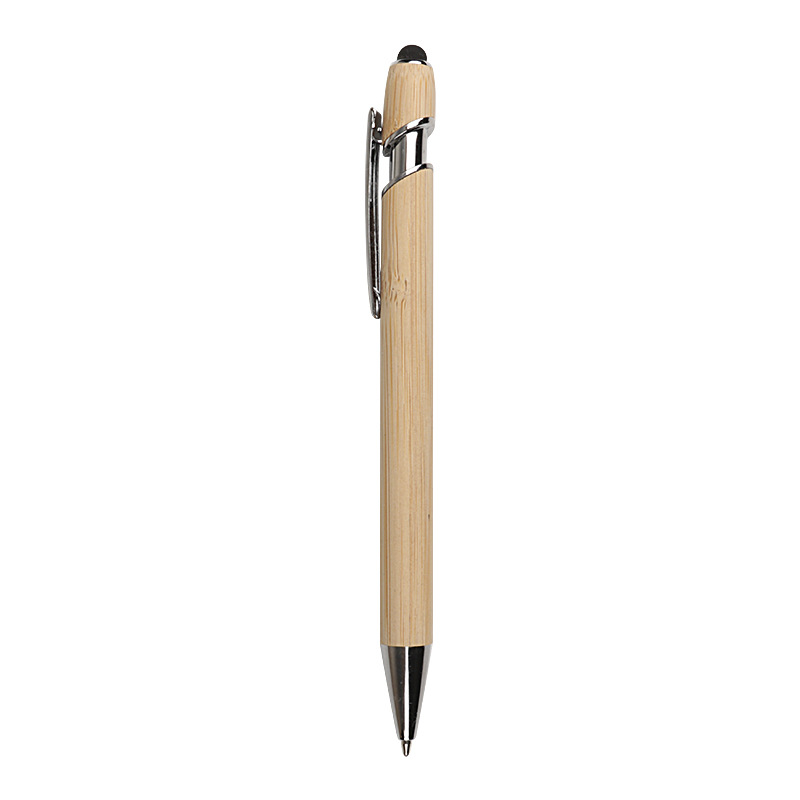 Bamboo Retractable Ballpoint Pen