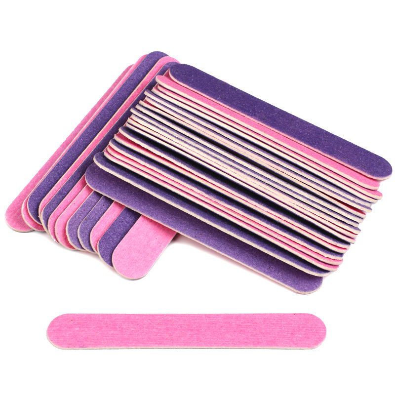 Salon Size Wood Emery Nail Files