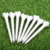 Reinforced Plastic Golf Tees - 3.25" Tall with Wide Four-Prong Cup and Custom Logo